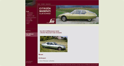 Desktop Screenshot of citroensmclub.ch